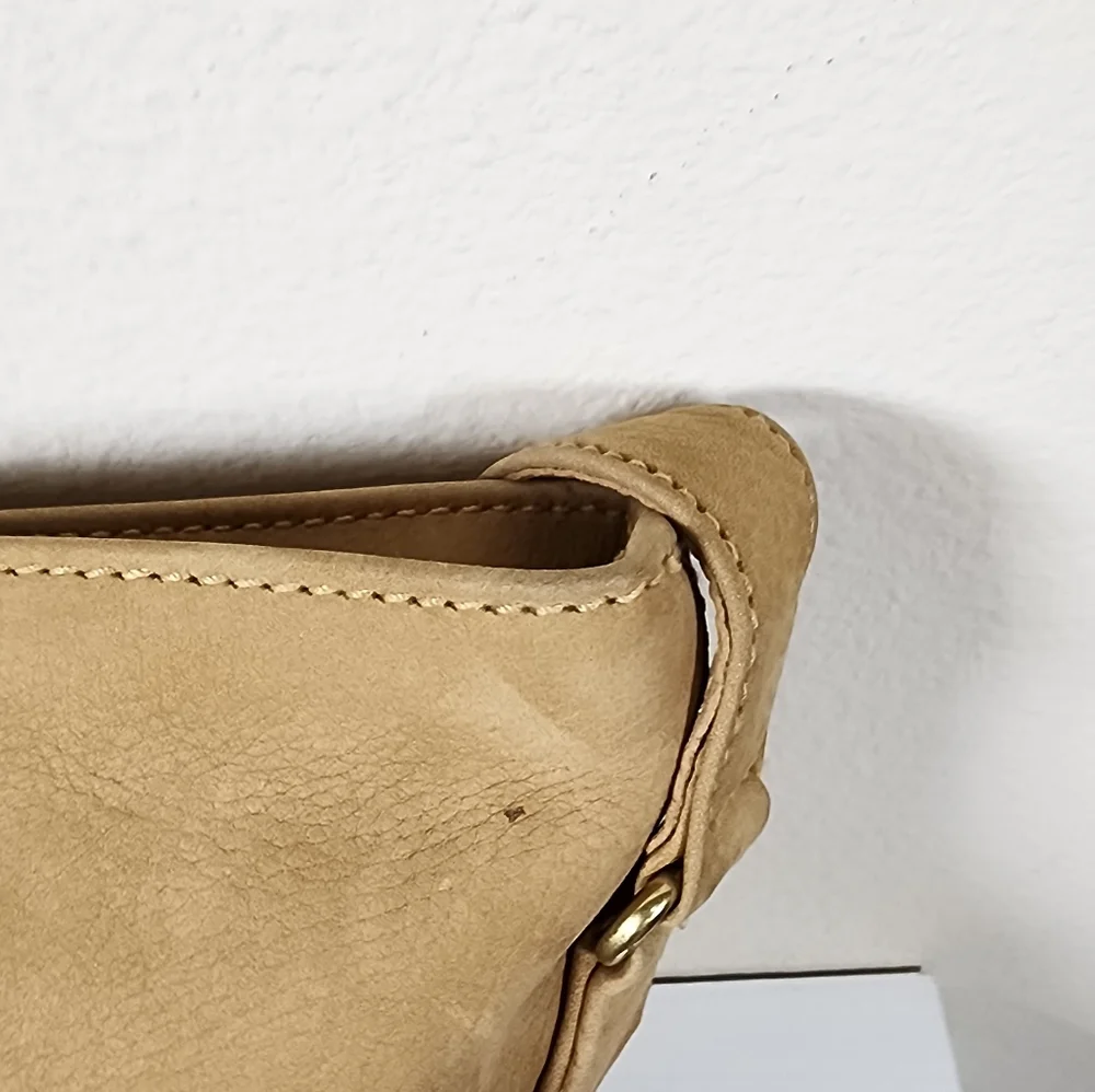 Vintage Coach Small Bucket Zip In Nubuc #4933 - Picture 13 of 17